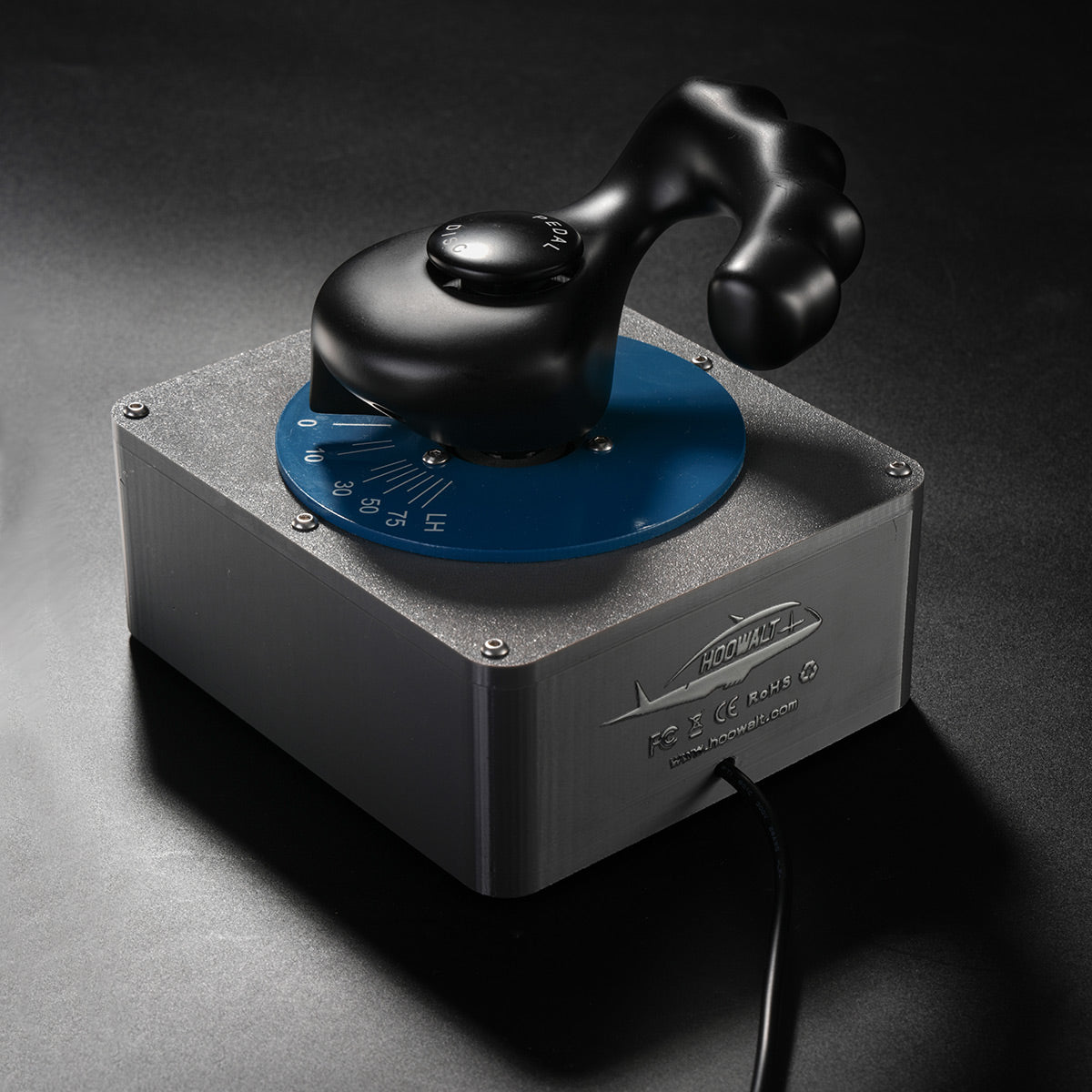 Hoowalt D202 Flight Sim Nosewheel Tiller