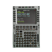1/1 Metal A32X MCDU Home Cockpit Panel for X-Plane, MSFS 2020/2024 