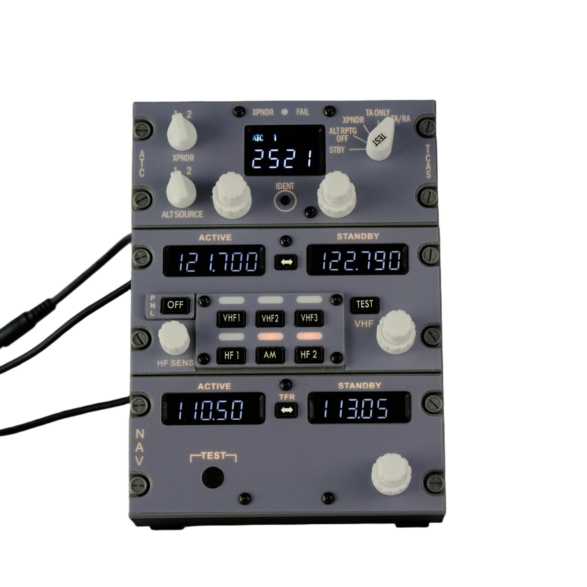 B737 1:1 Flight Deck ATC Transponder Panel+ RTP 