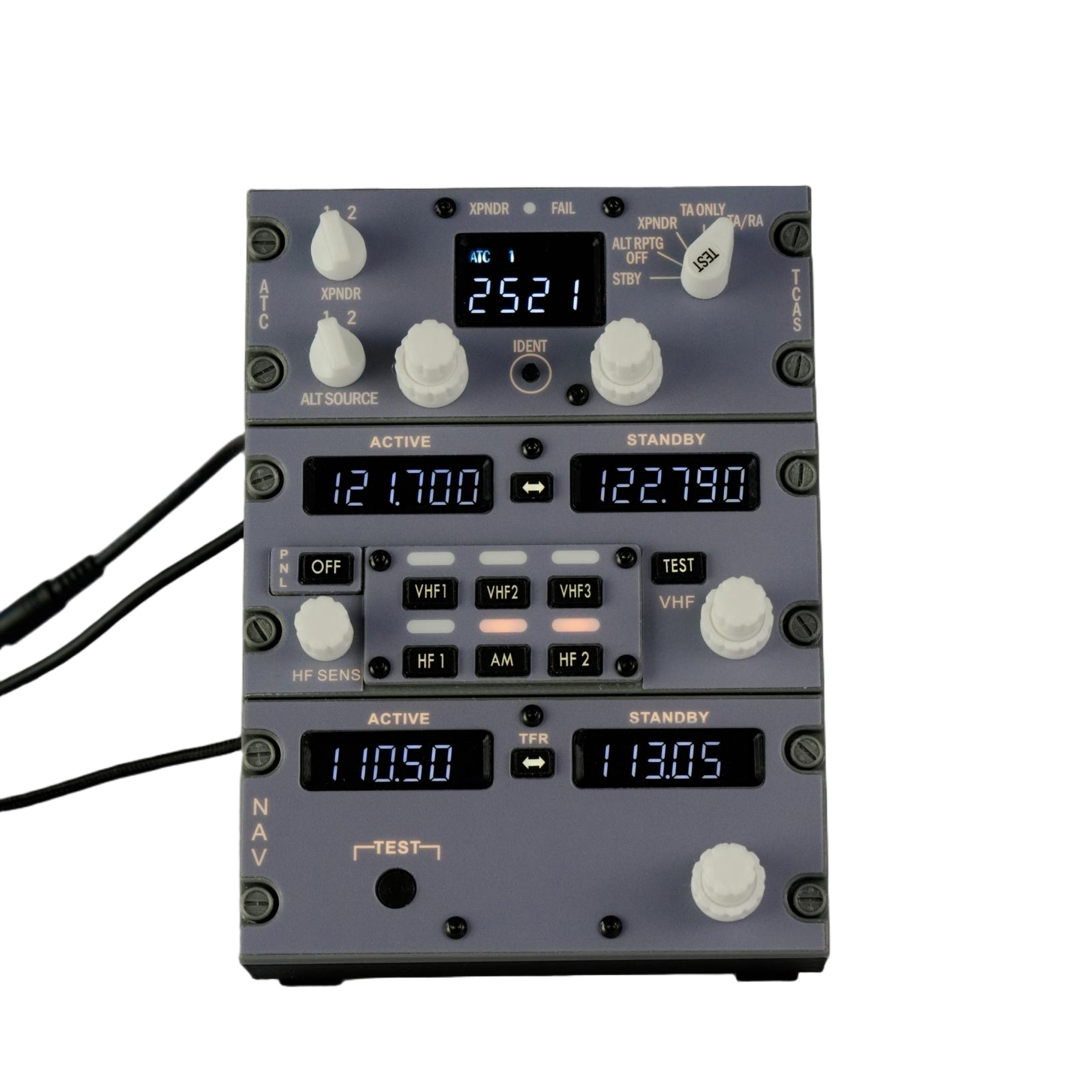 B737 1:1 Flight Deck ATC Transponder Panel+ RTP 