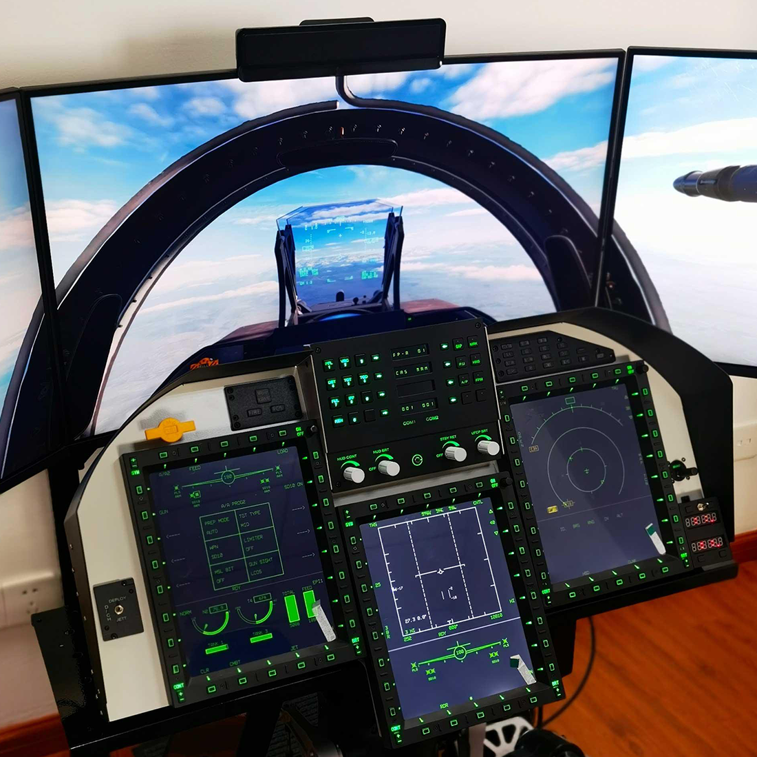 10.4-Inch Military-Grade LCD MFCD Display