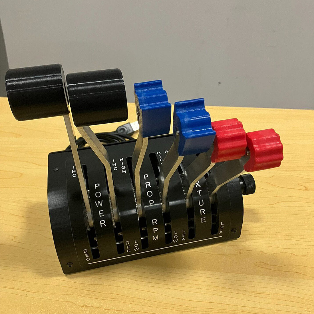 6-Axis Flight Simulator Metal Throttle Quadrant