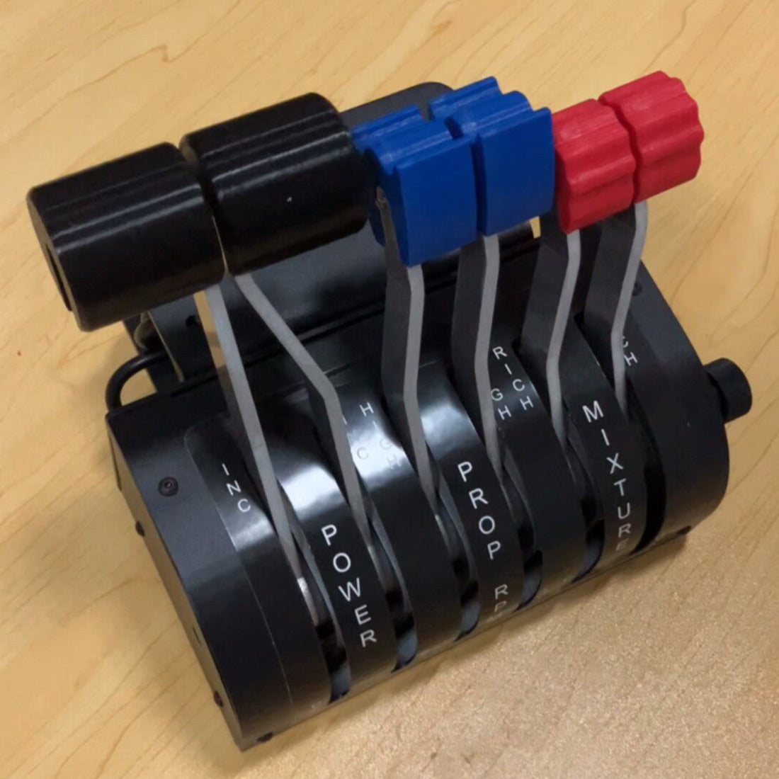 6-Axis Flight Simulator Metal Throttle Quadrant