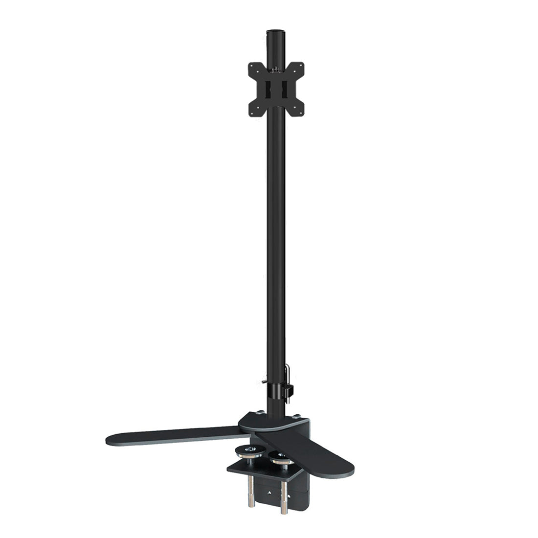 75cm Height Adjustable Desk Mount with V-Shaped Clamp & 35mm VESA-Plate