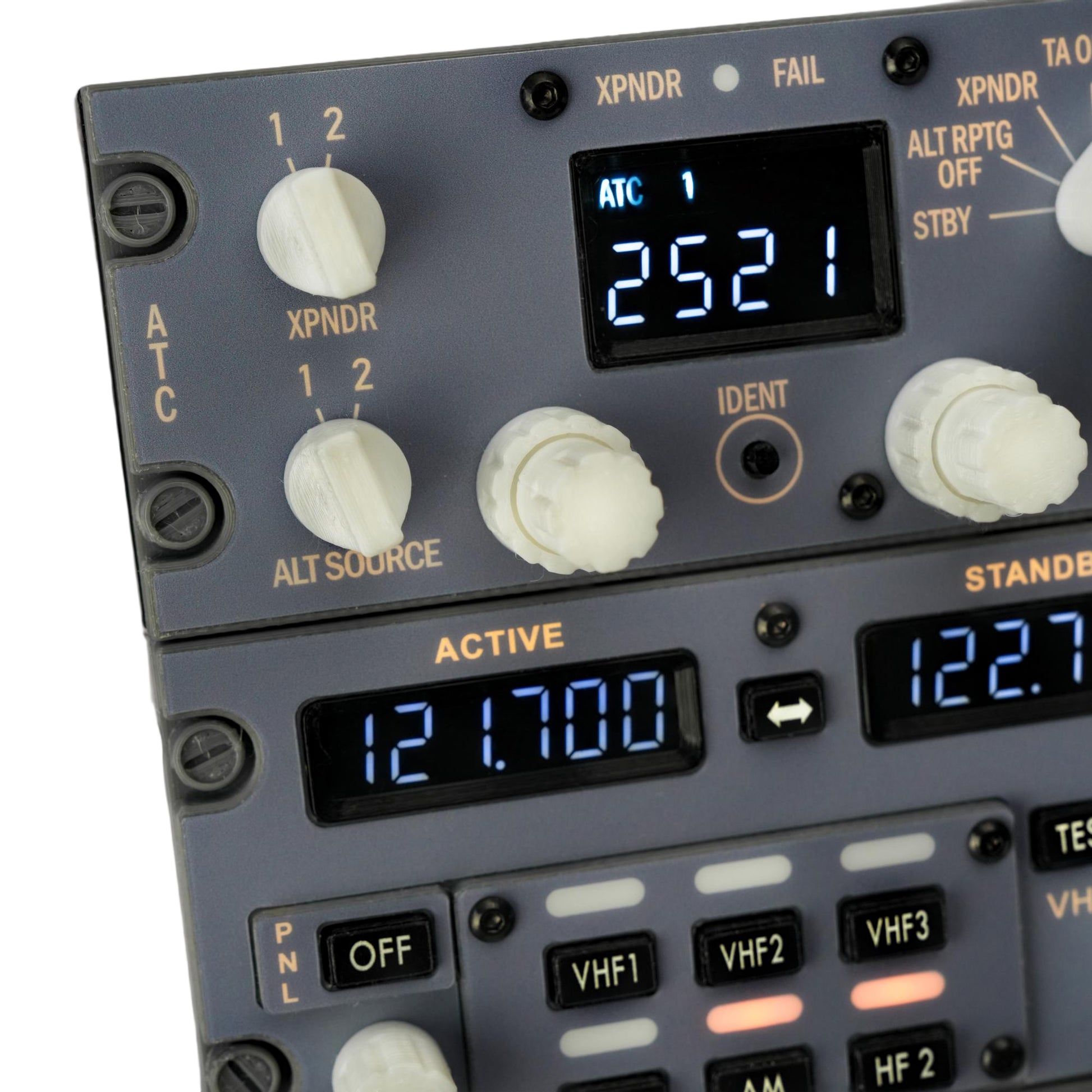 B737 1:1 Flight Deck ATC Transponder Panel+ RTP 