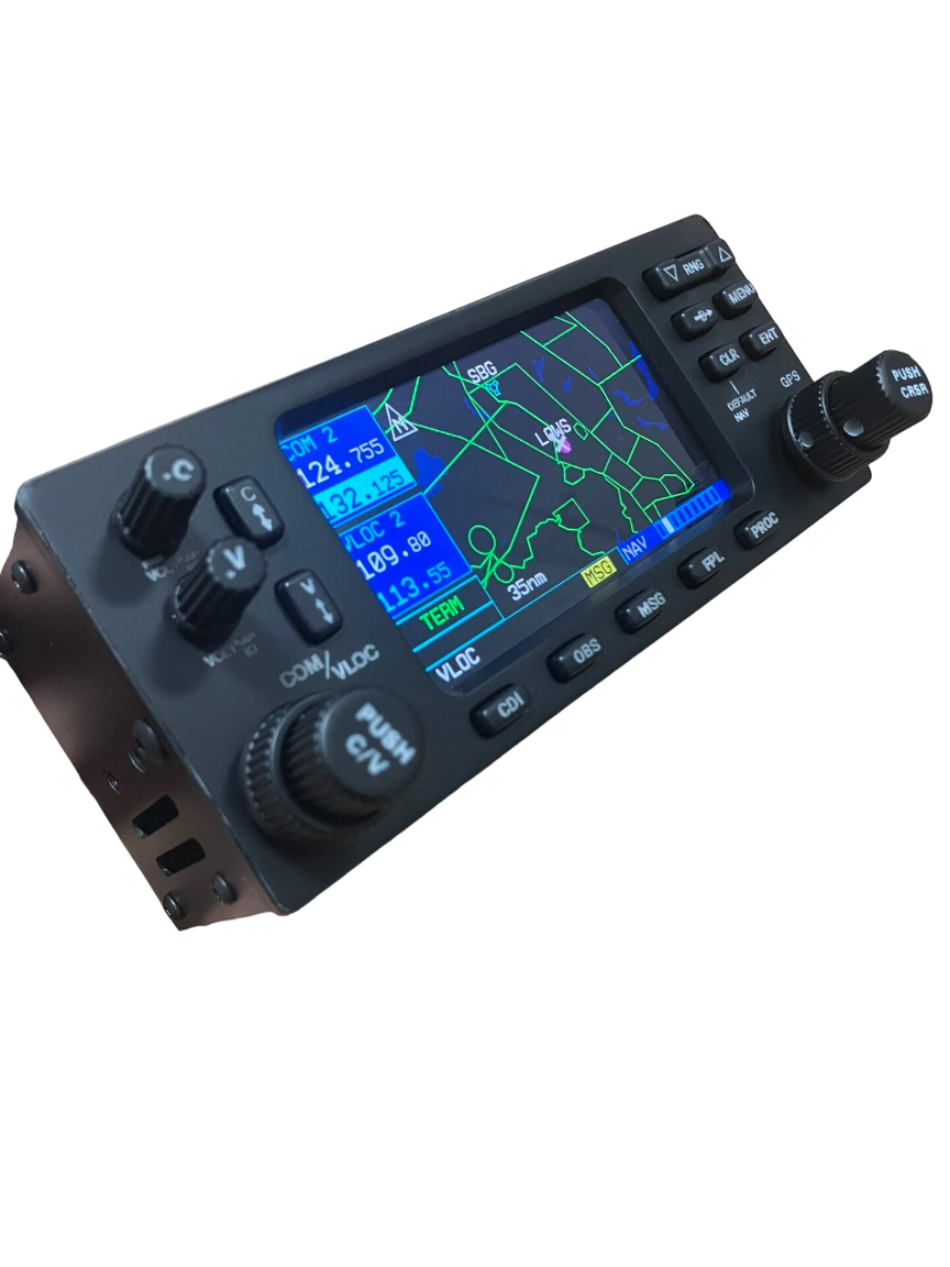 GNS-430 Style Avionics Panel