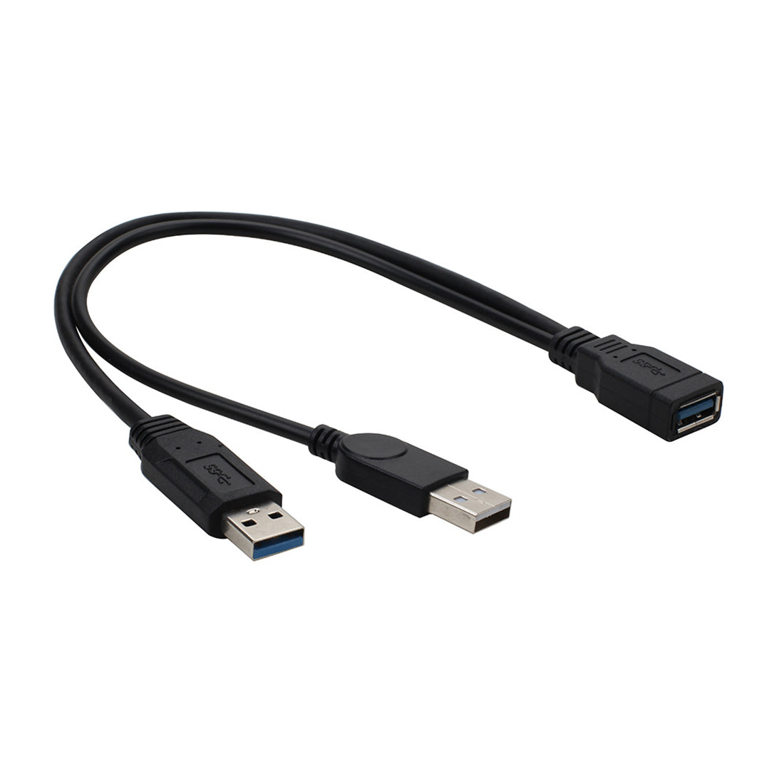 USB 3.0 Extension Cable + 12-Port USB Charging Station