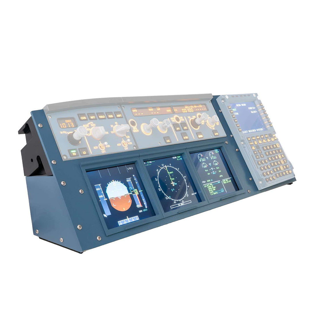 Frame Display Flight A320 Desktop Flight Simulator MIP Frame with Display Screen, MDF Cockp ...
