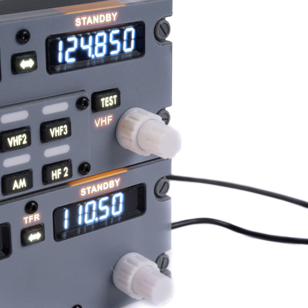 Hoowalt D201 B737 1:1 COCKPIT Radio Tuning Panel (RTP) for MSFS2020 ...