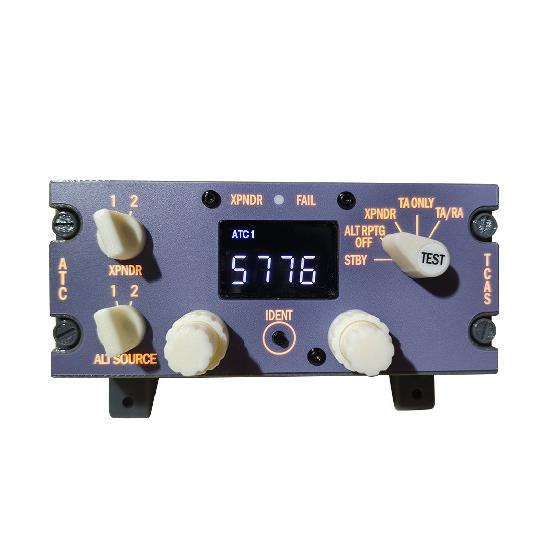 B737 1:1 Flight Deck ATC Transponder Panel
