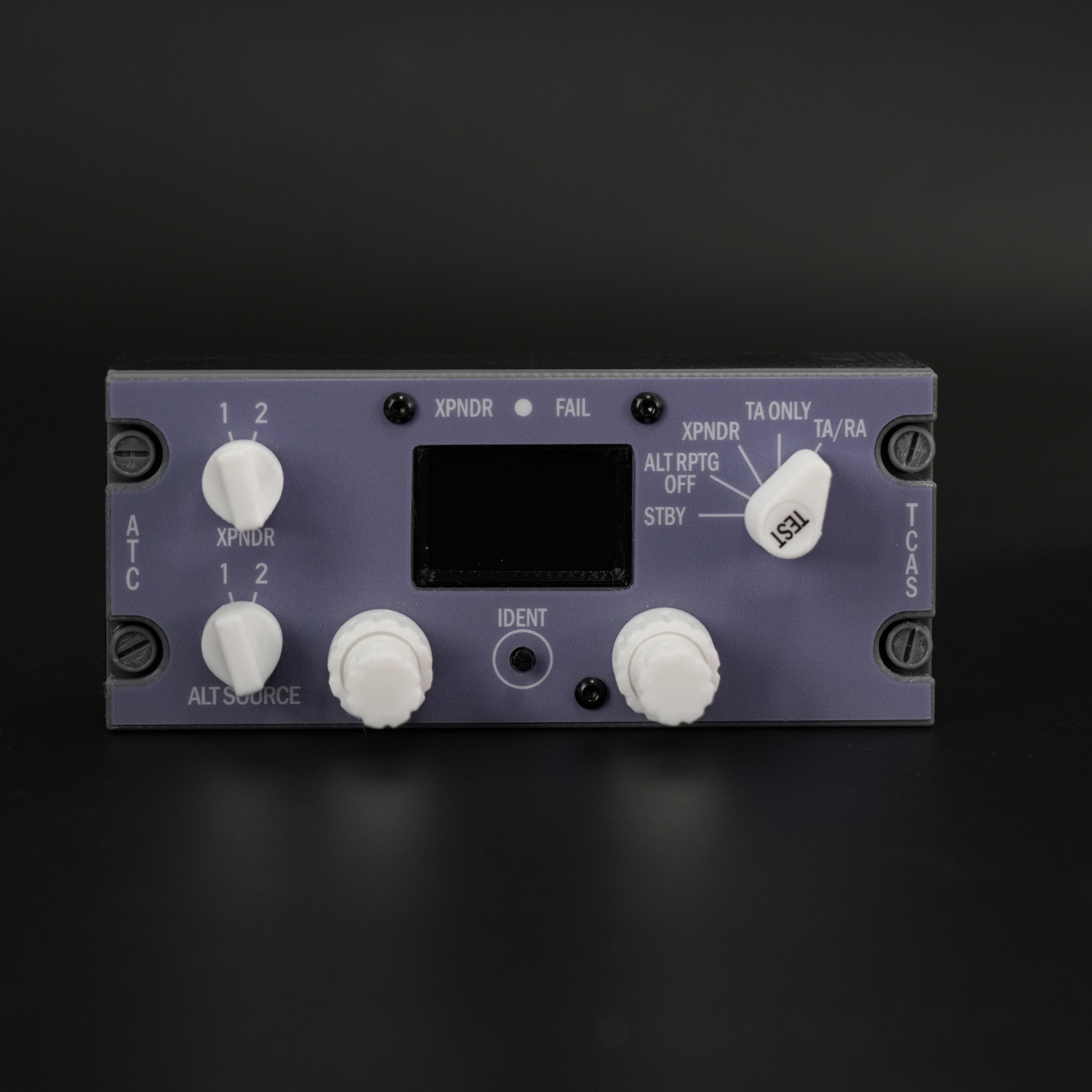 B737 1:1 Flight Deck ATC Transponder Panel