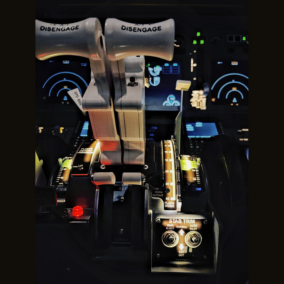 B737-800 Throttle-Quandrant 
