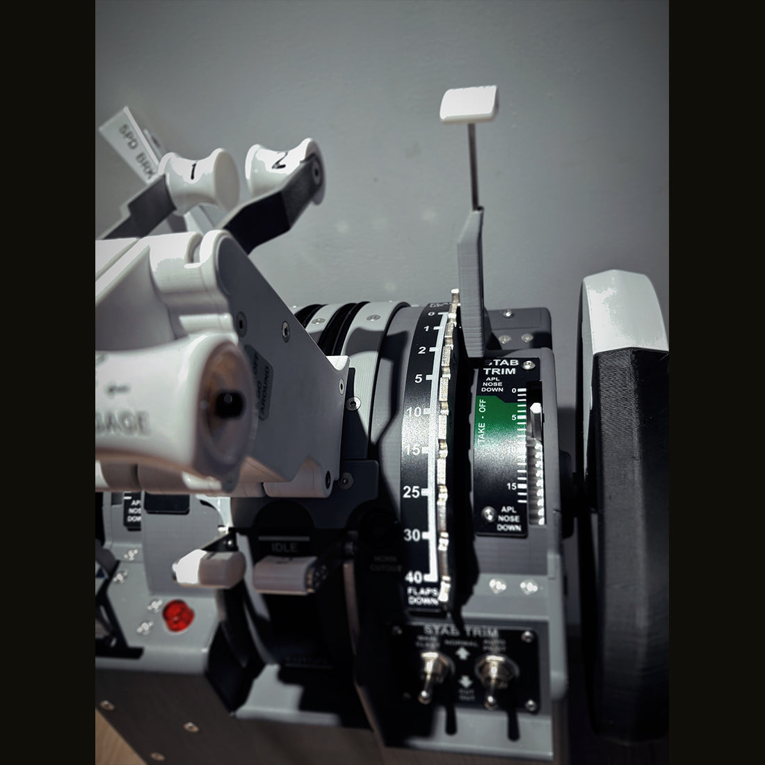 B737-800 Throttle-Quandrant 