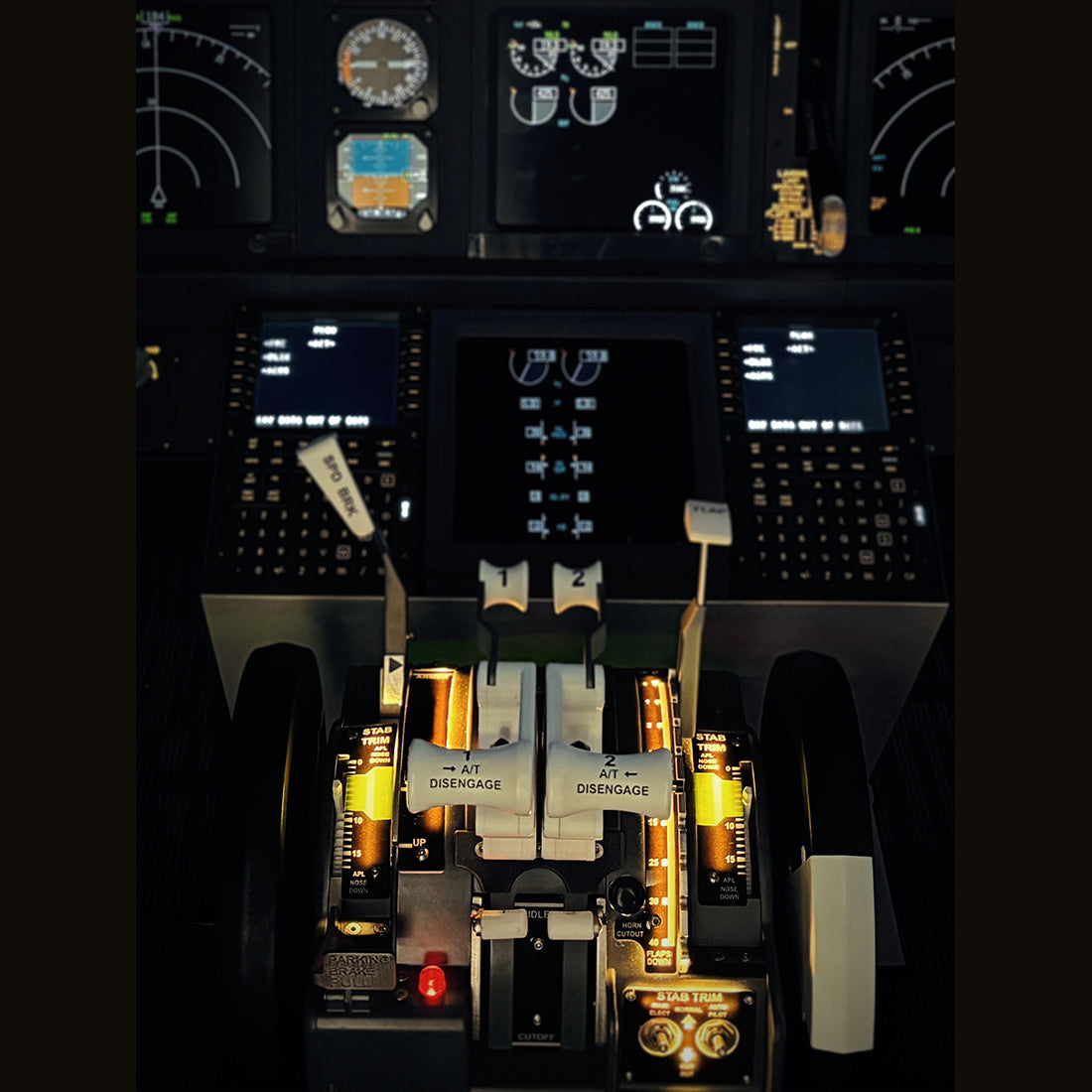 B737-800 Throttle-Quandrant 