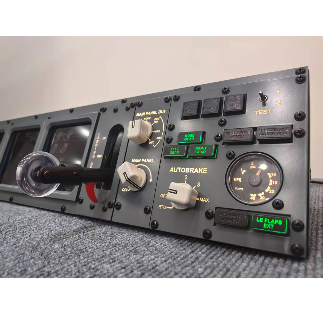 B737 Desktop (MIP)Simulator Panel for MSFS2020/2024