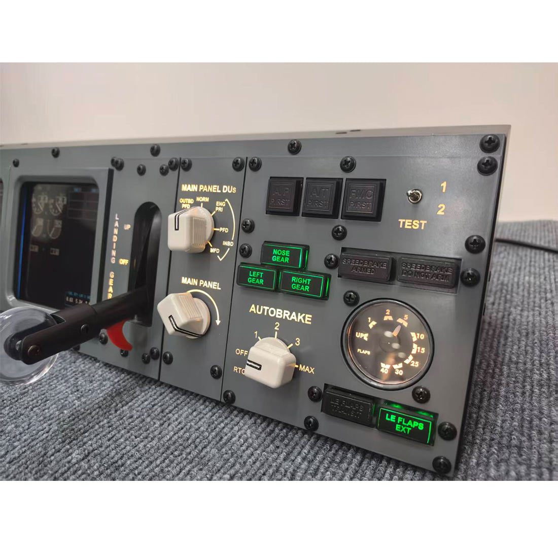 B737 Desktop (MIP)Simulator Panel for MSFS2020/2024
