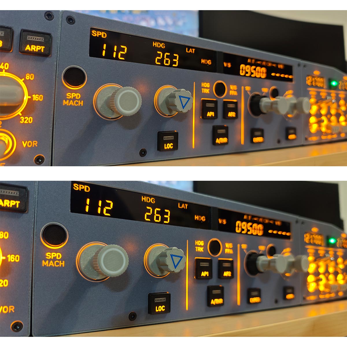 D108 All-in-One A32X Home Cockpit Panel 