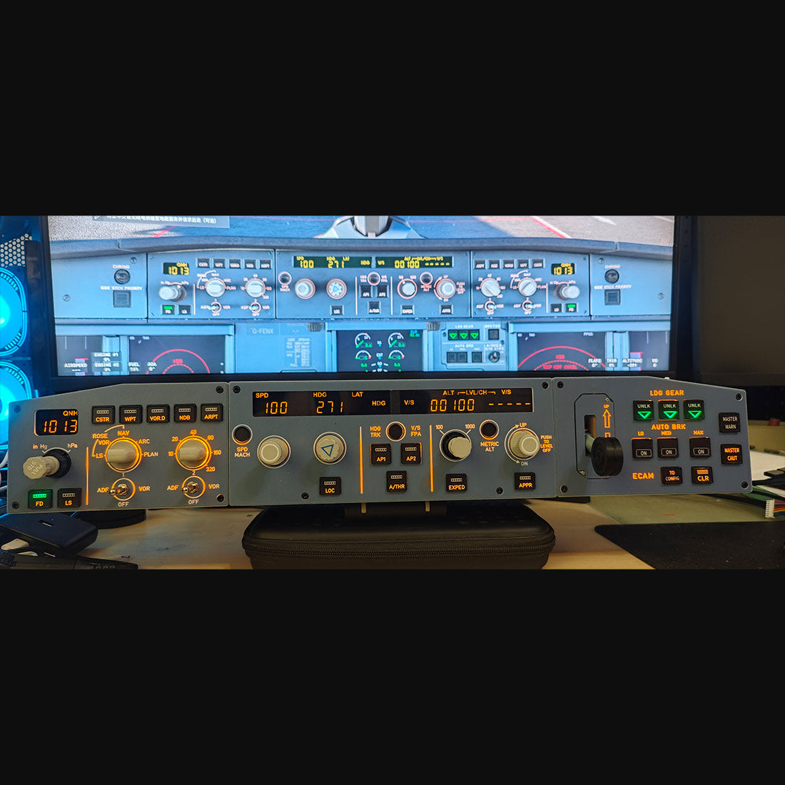 D108 All-in-One A32X Home Cockpit Panel 