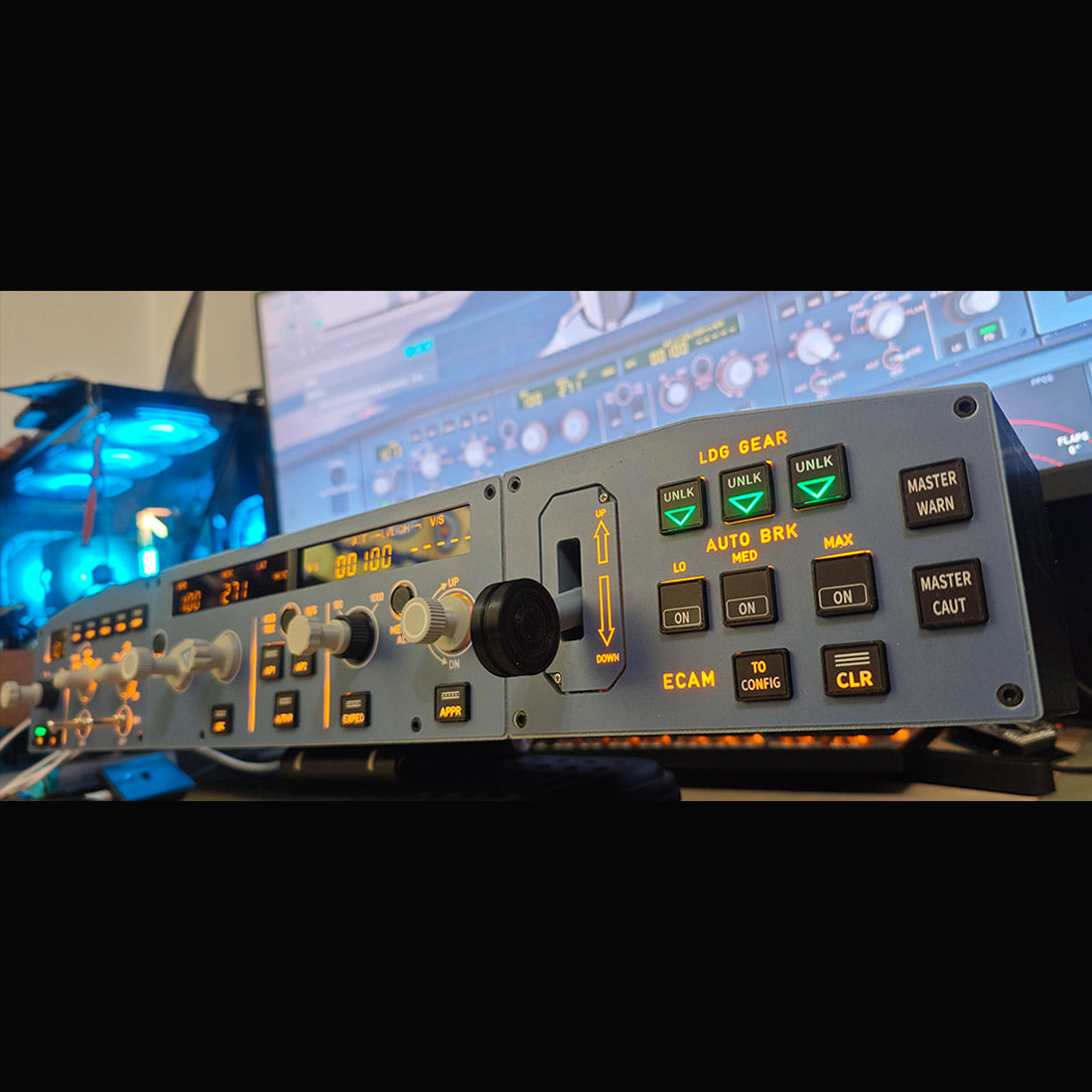 D108 All-in-One A32X Home Cockpit Panel 