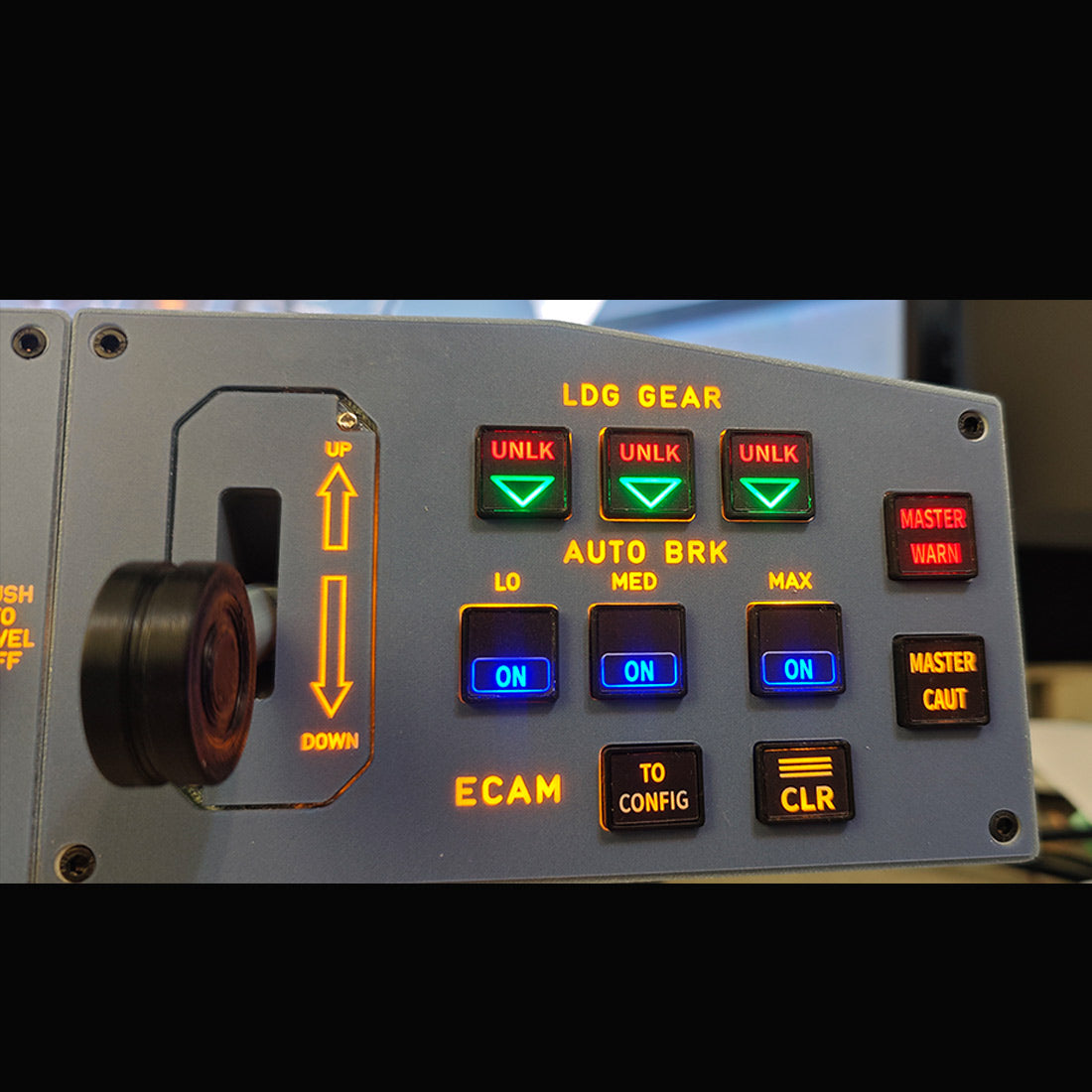 D108 All-in-One A32X Home Cockpit Panel 