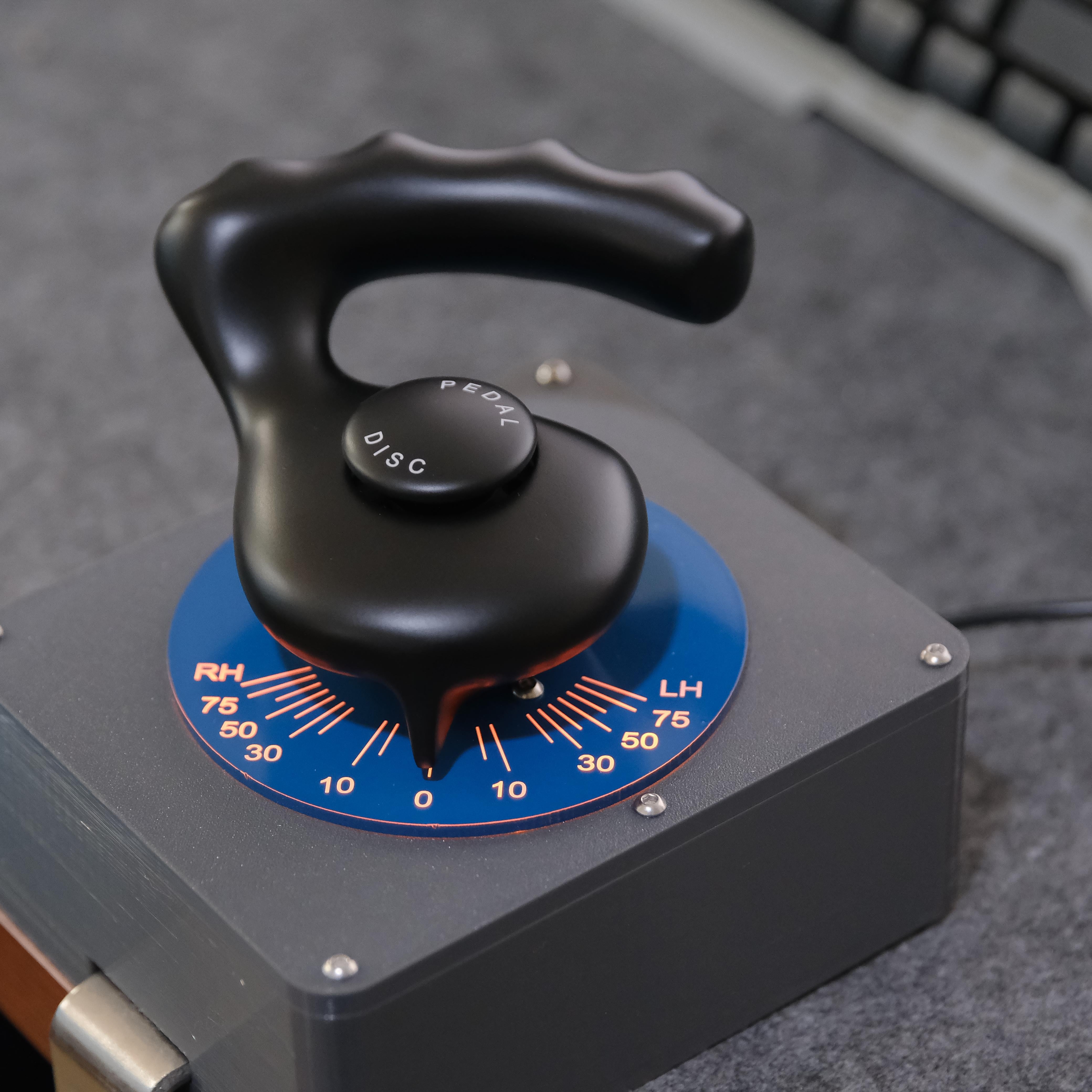 Hoowalt D202 Flight Sim Nosewheel Tiller for MSFS 2020/2024 and X-Plane Airliners