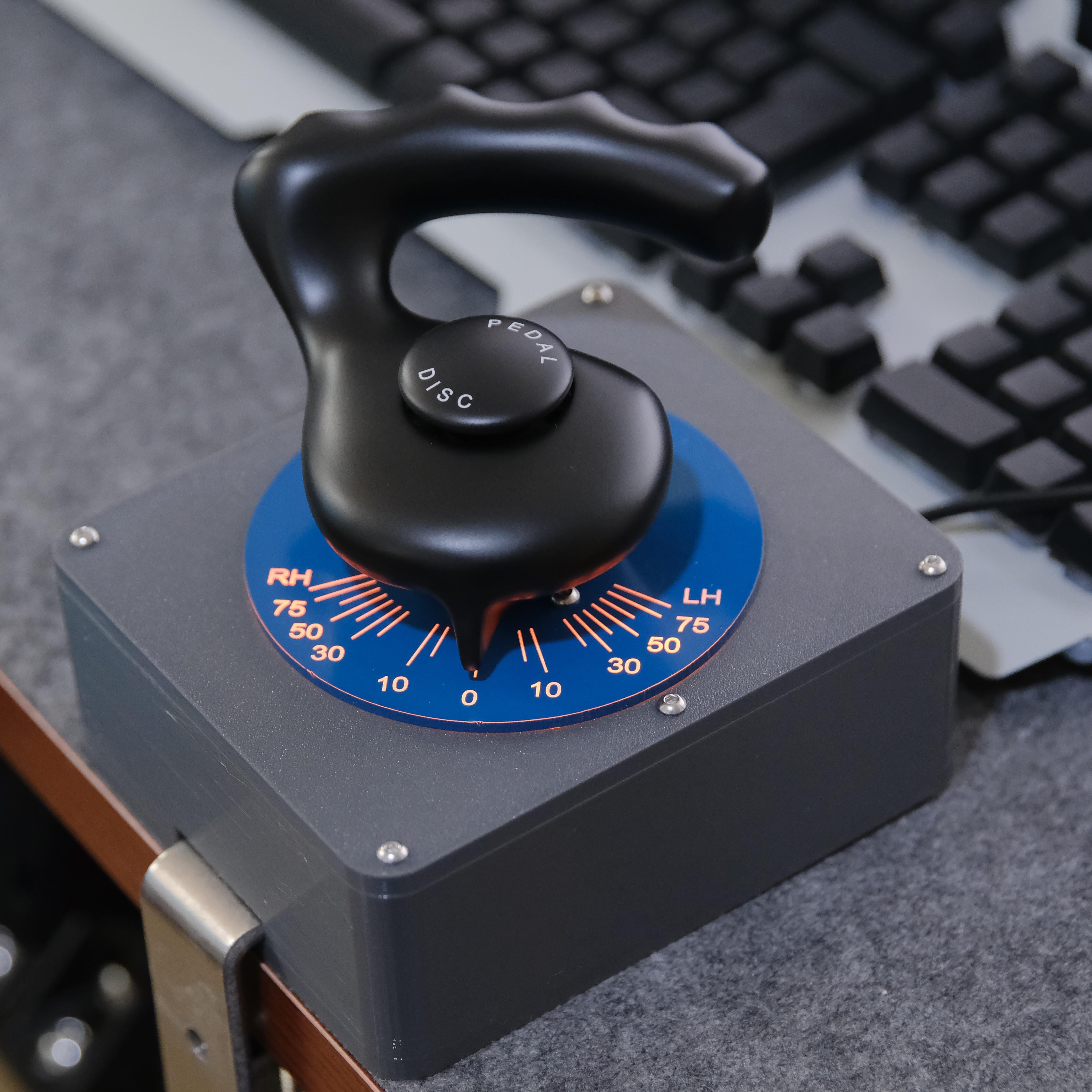 Hoowalt D202 Flight Sim Nosewheel Tiller for MSFS 2020/2024 and X-Plane Airliners