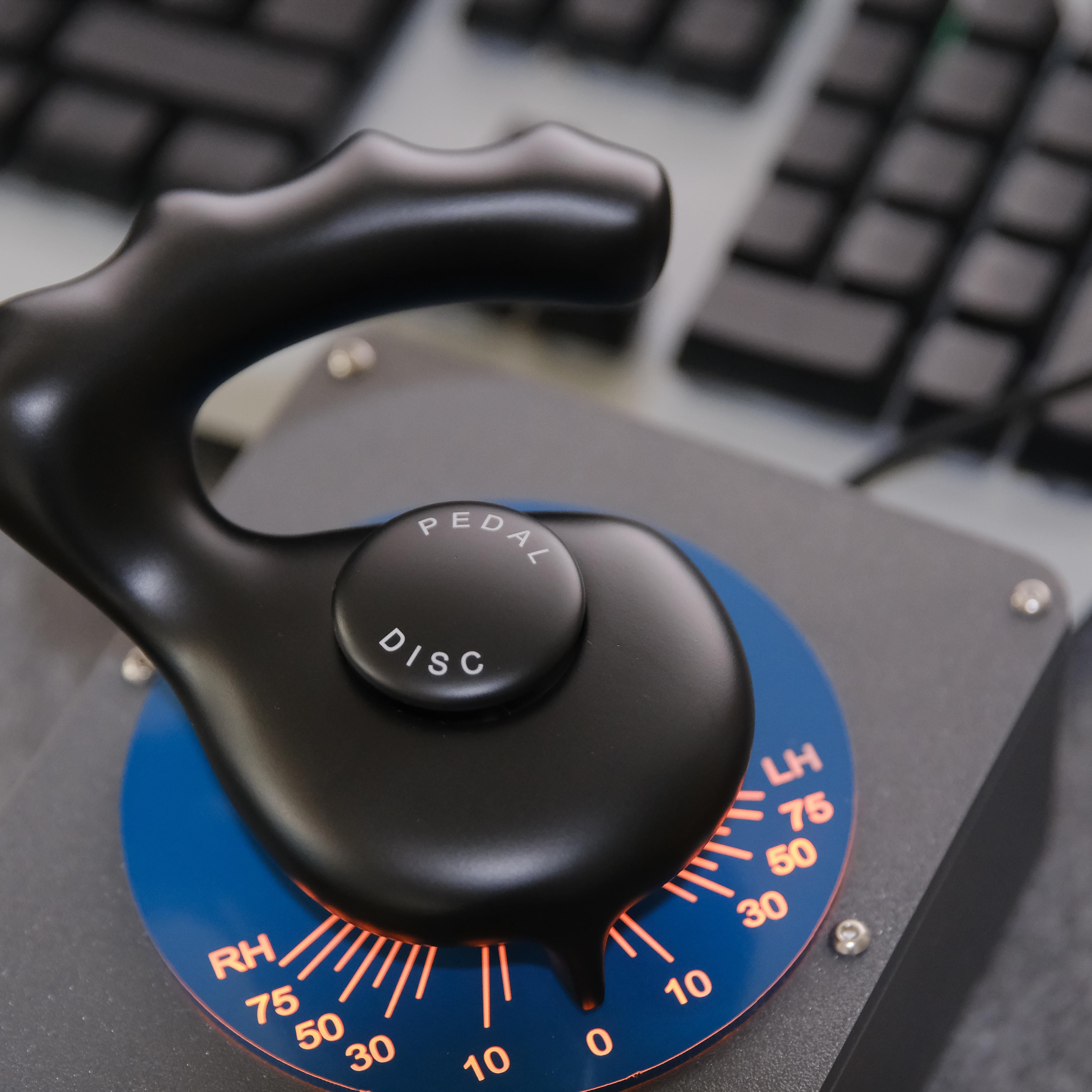 Hoowalt D202 Flight Sim Nosewheel Tiller for MSFS 2020/2024 and X-Plane Airliners