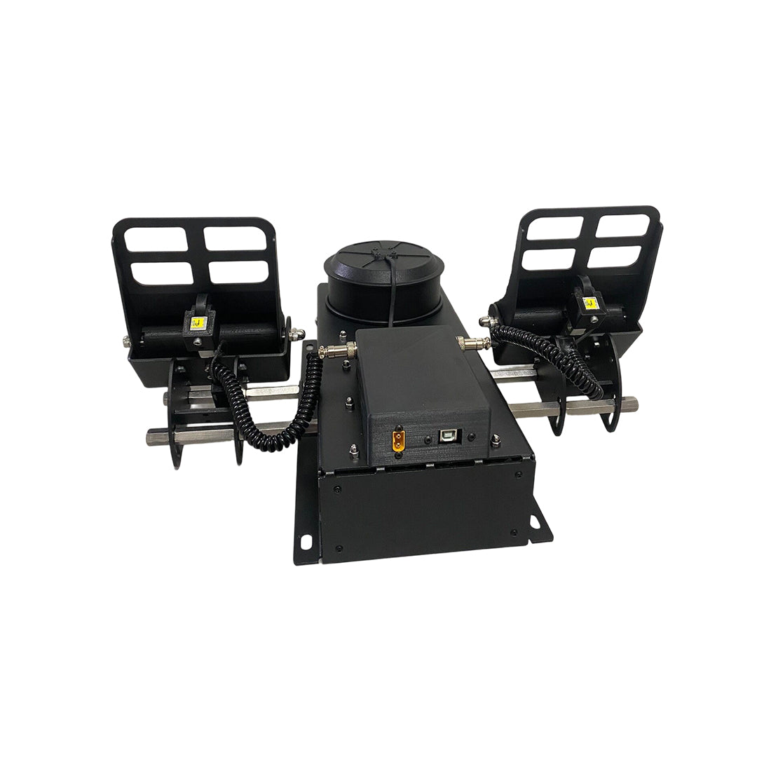 msfs 2020 rudder pedals Force Feedback Rudder Pedals, All-Metal Flight Simulator Pedals with Dual Load Cell Linear Brakes – hoowalt