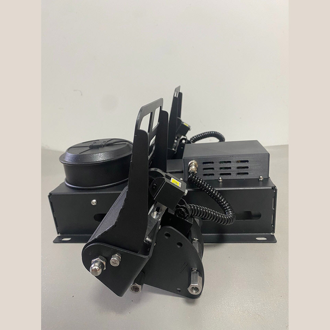 Force Feedback Rudder Pedals, All-Metal Flight Simulator Pedals