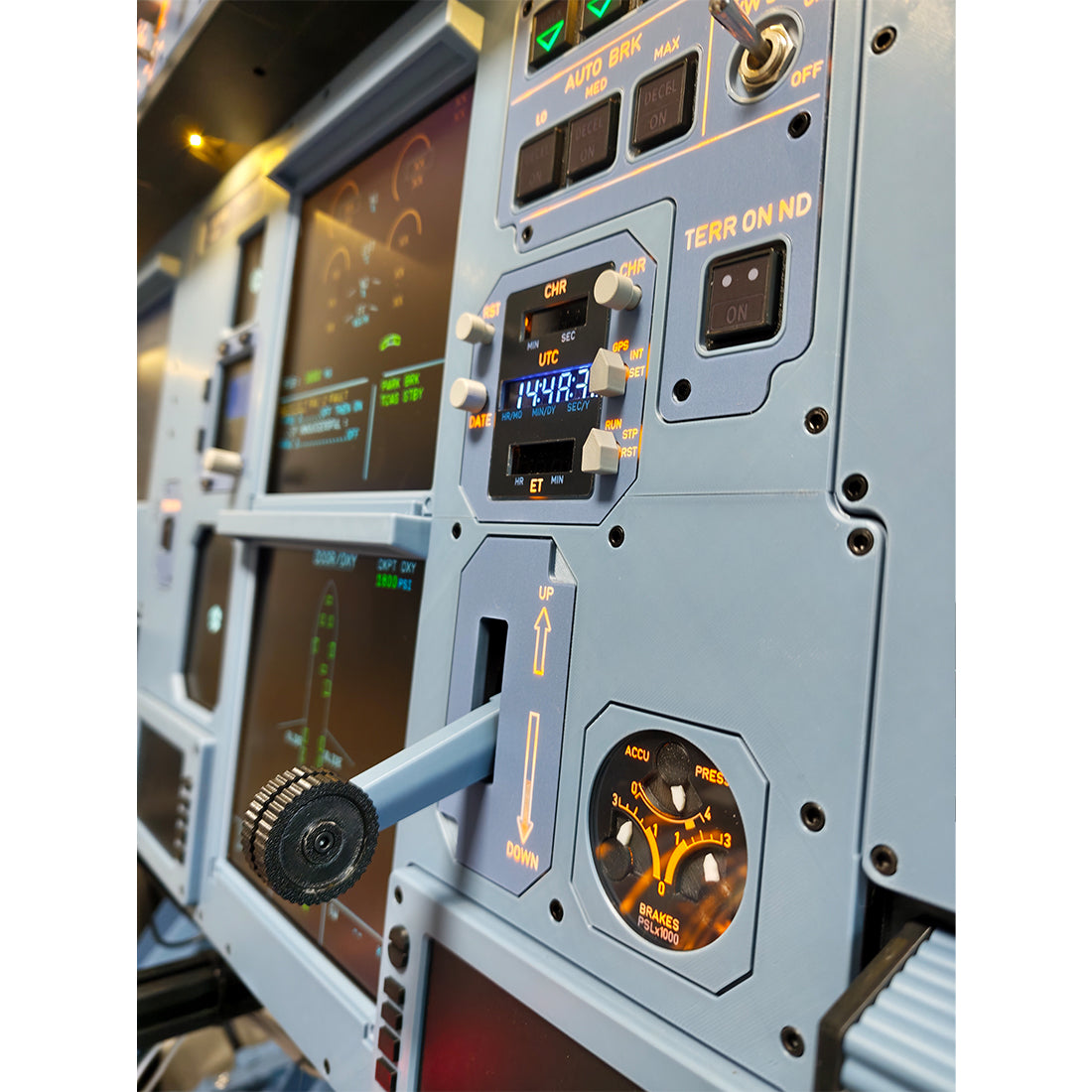 Hoowalt A32X Full-Size Flight Simulator Instrument Panel 