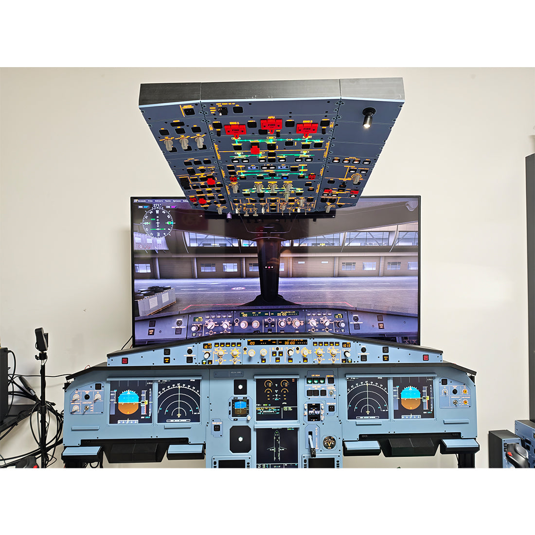 Hoowalt A32X Full-Size Flight Simulator Instrument Panel 