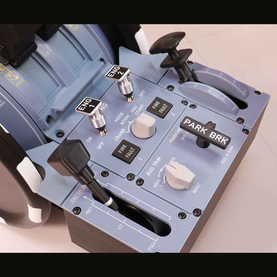 Hoowalt D107 V2 Motorized Throttle Quadrant