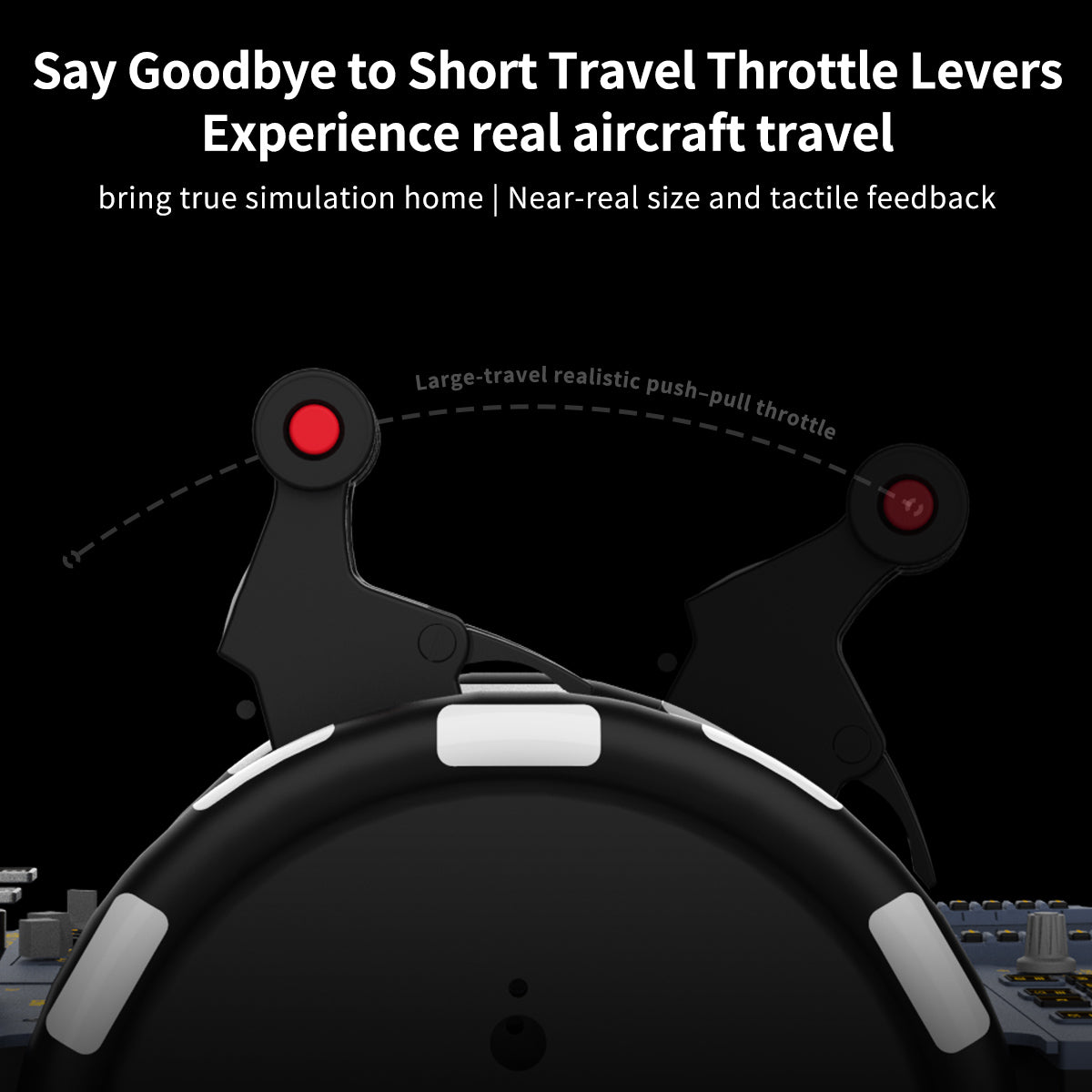 Hoowalt D107 V2 Motorized Throttle Quadrant