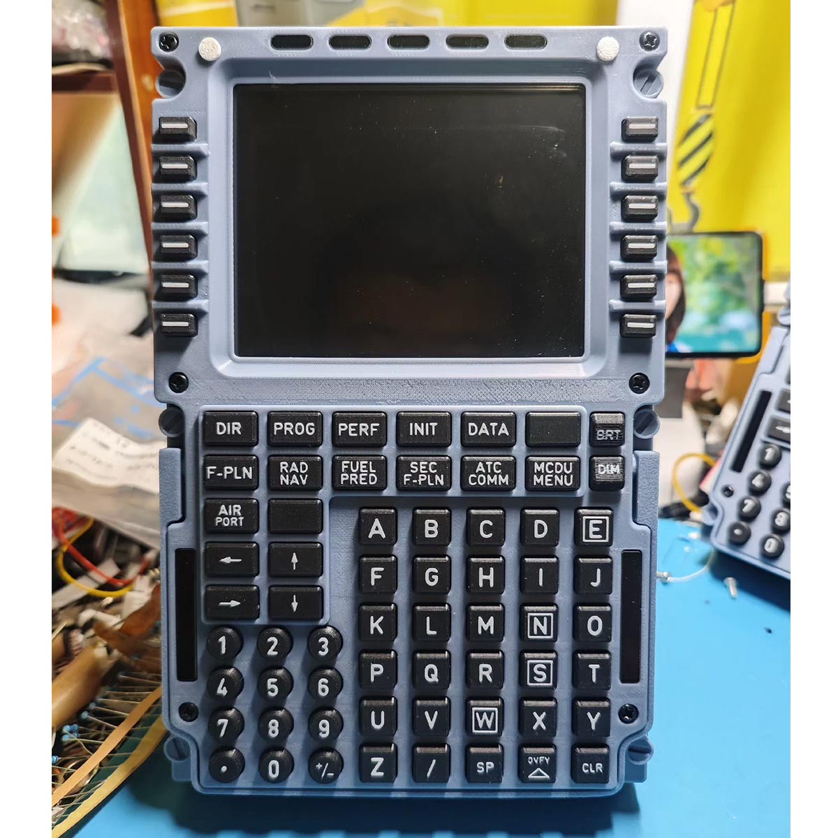 Hoowalt D110 A32X MCDU Home Cockpit Panel 