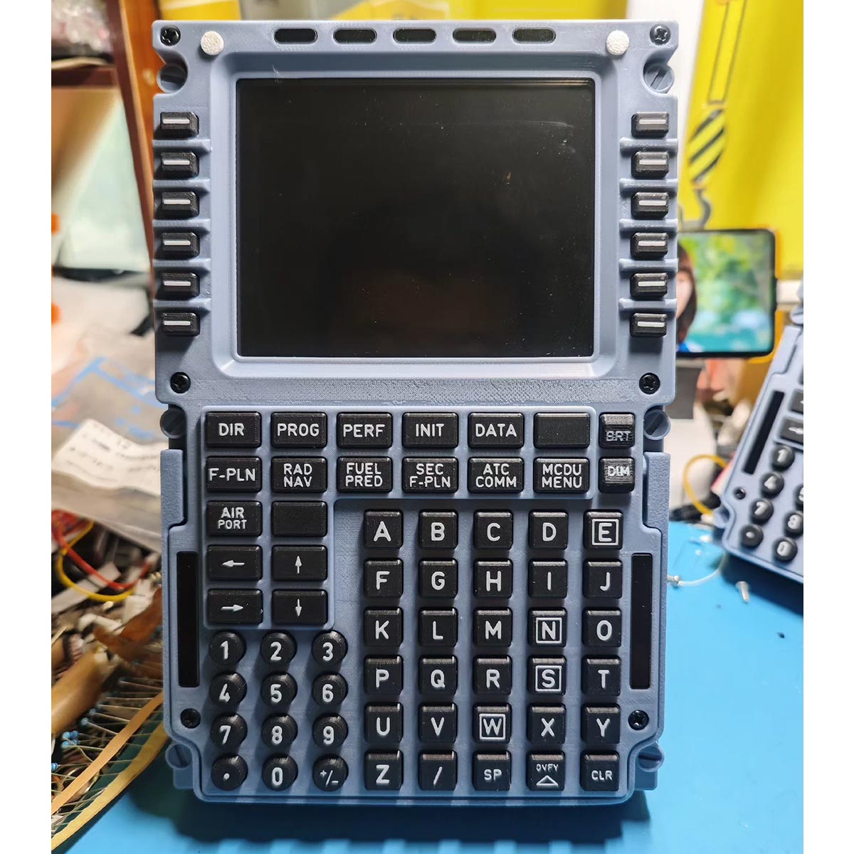 Hoowalt D110 A32X MCDU Home Cockpit Panel 
