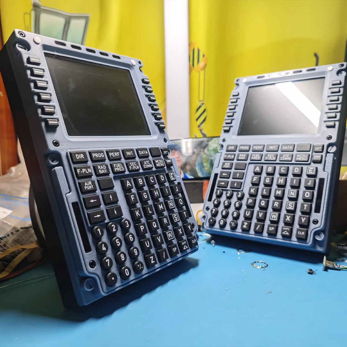 Hoowalt D110 A32X MCDU Home Cockpit Panel 