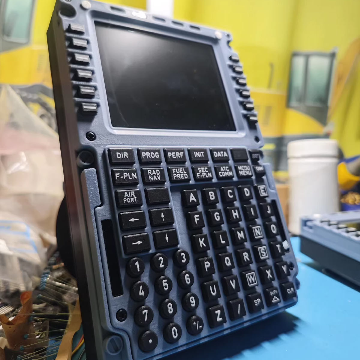 Hoowalt D110 A32X MCDU Home Cockpit Panel 