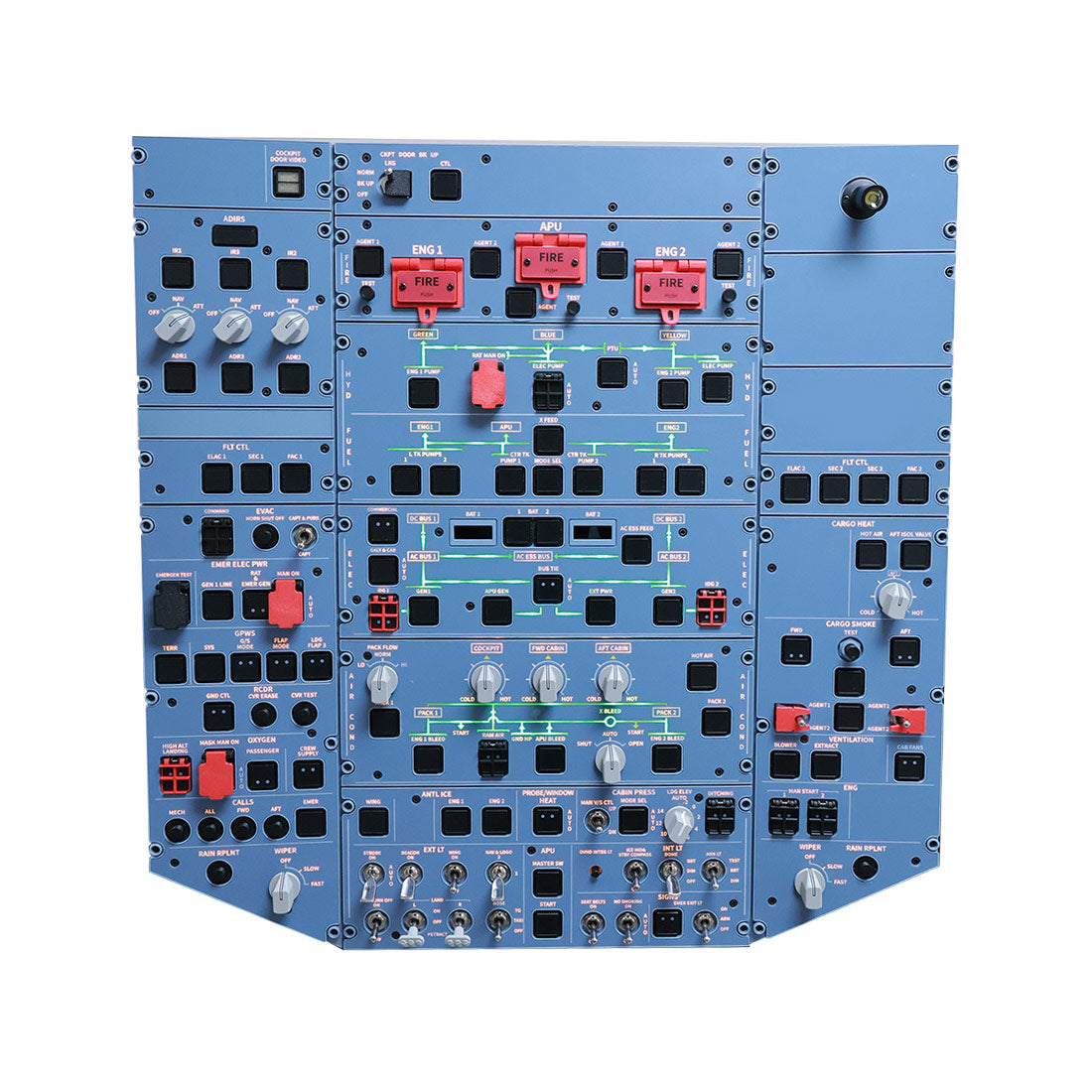 Hoowalt D111 A32X 1/1 Scale Light OVHD OVERHEAD Panel