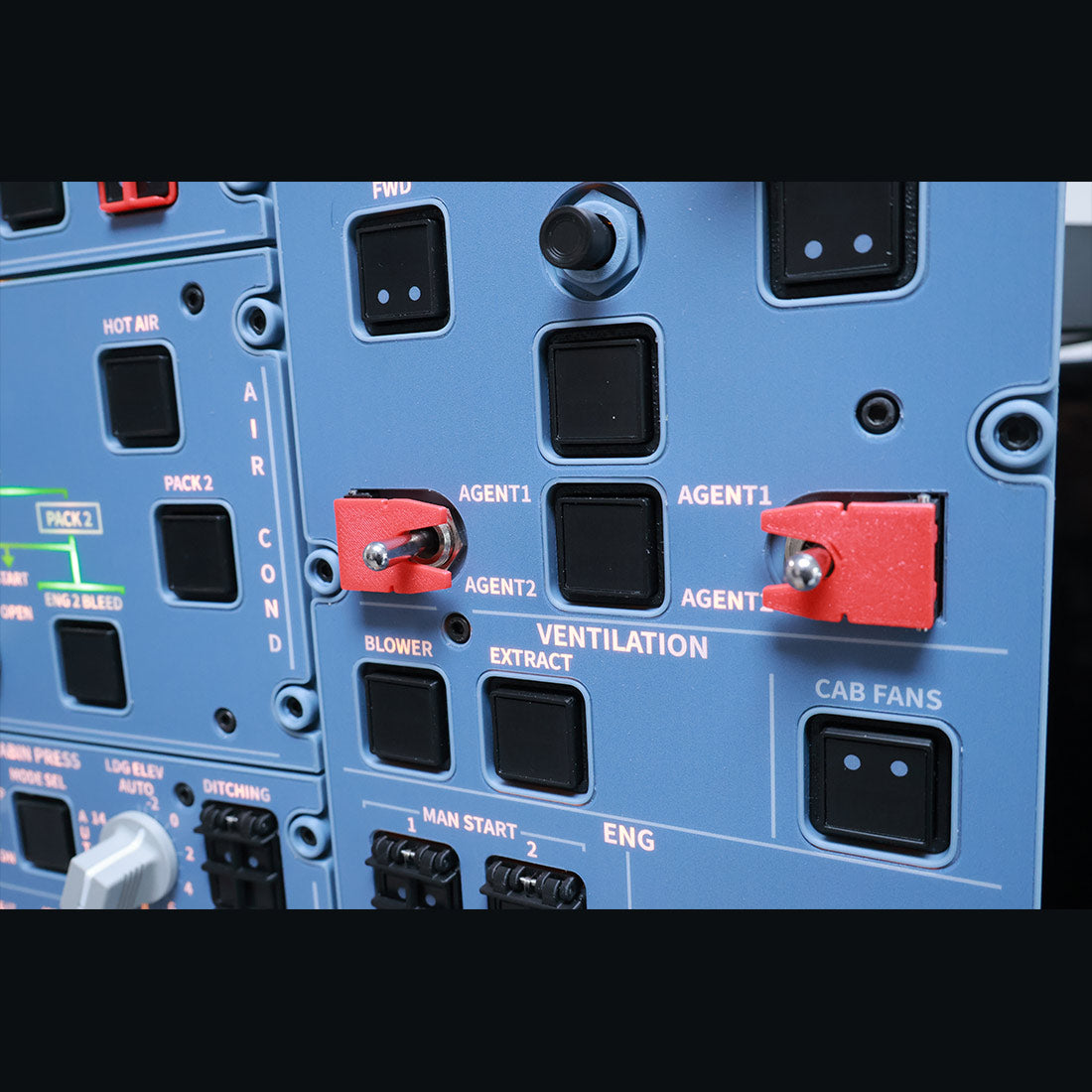 Hoowalt D111 A32X 1/1 Scale Light OVHD OVERHEAD Panel