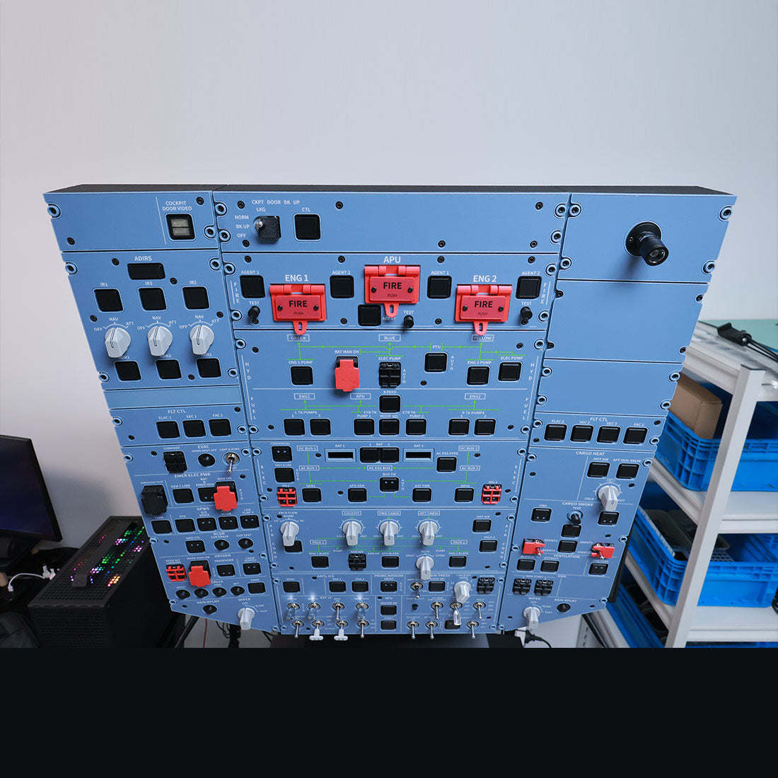 Hoowalt D111 A32X 1/1 Scale Light OVHD OVERHEAD Panel