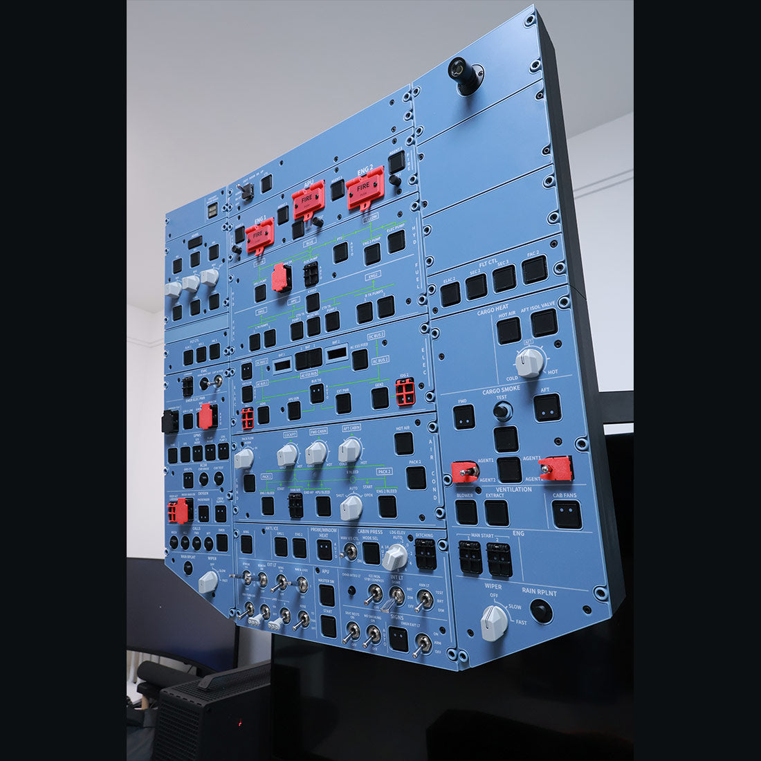 Hoowalt D111 A32X 1/1 Scale Light OVHD OVERHEAD Panel