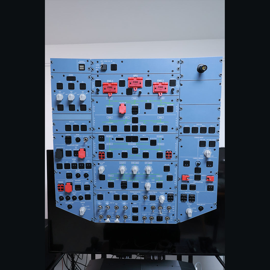 Hoowalt D111 A32X 1/1 Scale Light OVHD OVERHEAD Panel