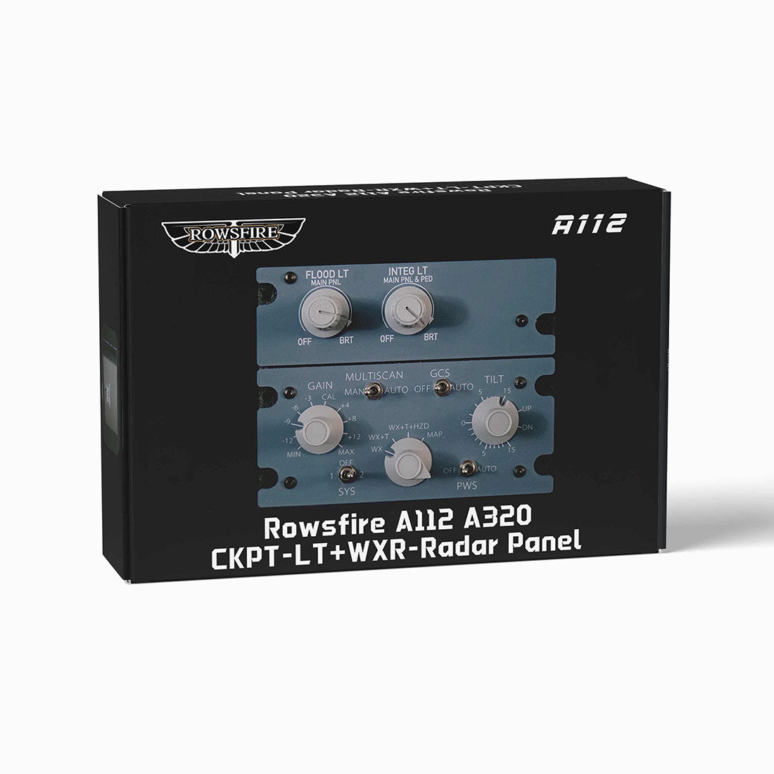 Rowsfire A112 1/1 Scale A32X/A33X/A35X CKPT-LT+WXR-Radar Integrated Panel