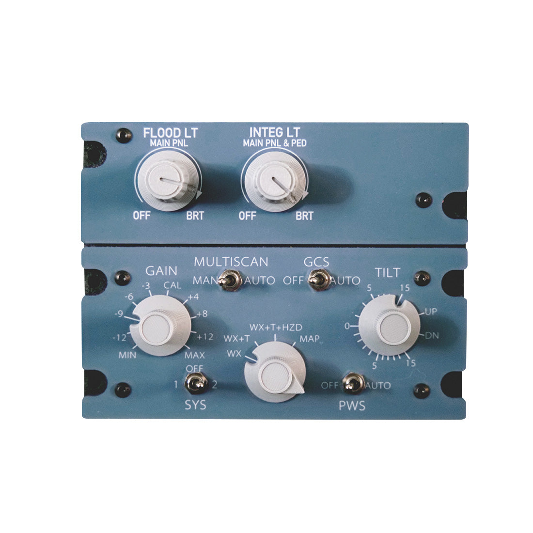 Rowsfire A112 1/1 Scale A32X/A33X/A35X CKPT-LT+WXR-Radar Integrated Panel
