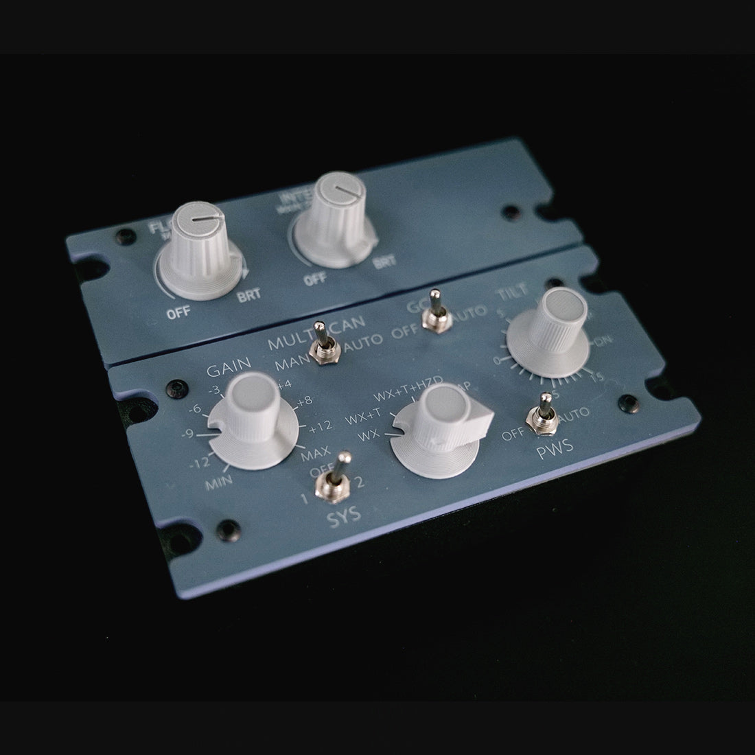 Rowsfire A112 1/1 Scale A32X/A33X/A35X CKPT-LT+WXR-Radar Integrated Panel