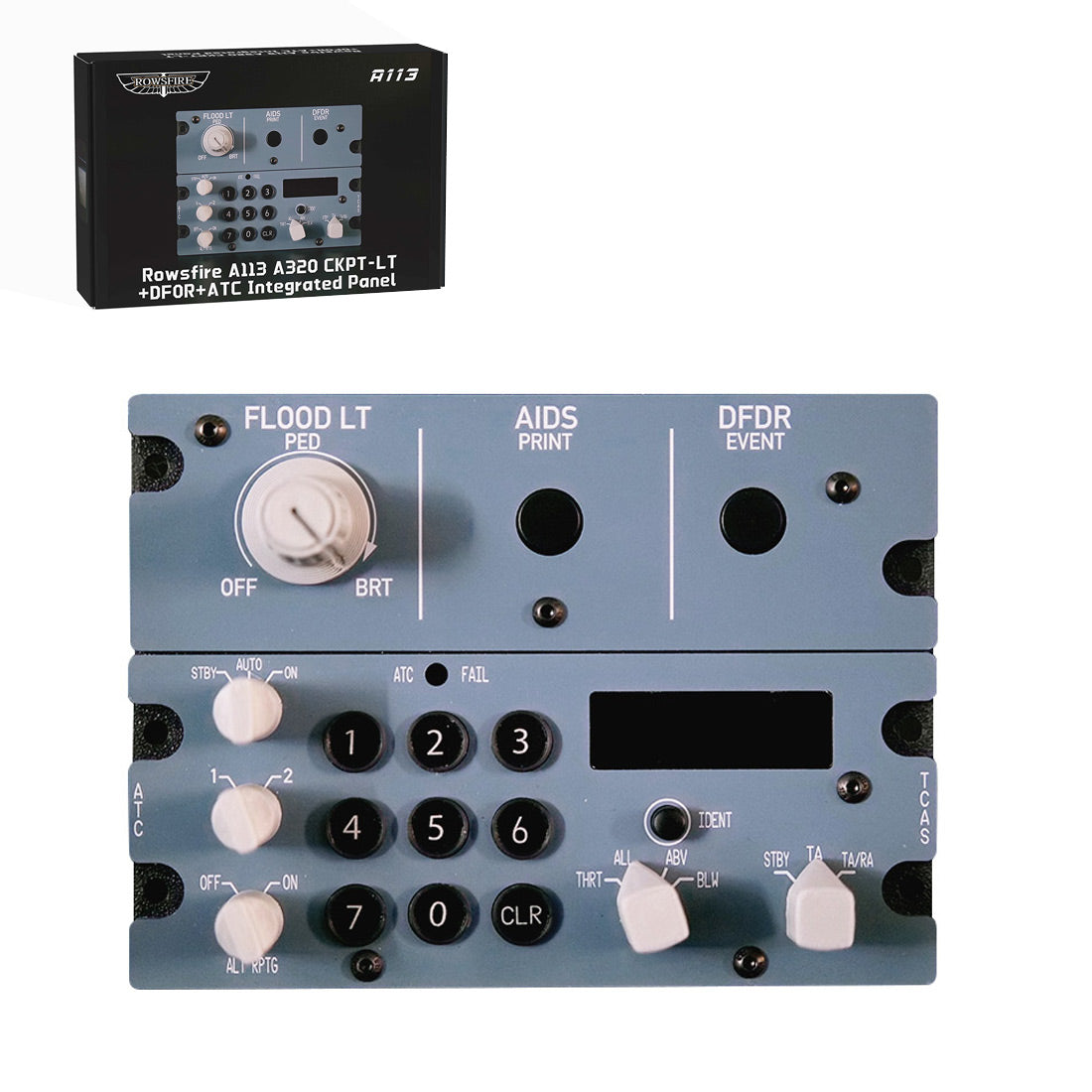 Rowsfire A113 TACS +CKPT-LT+DFOR HOME COCKPIT