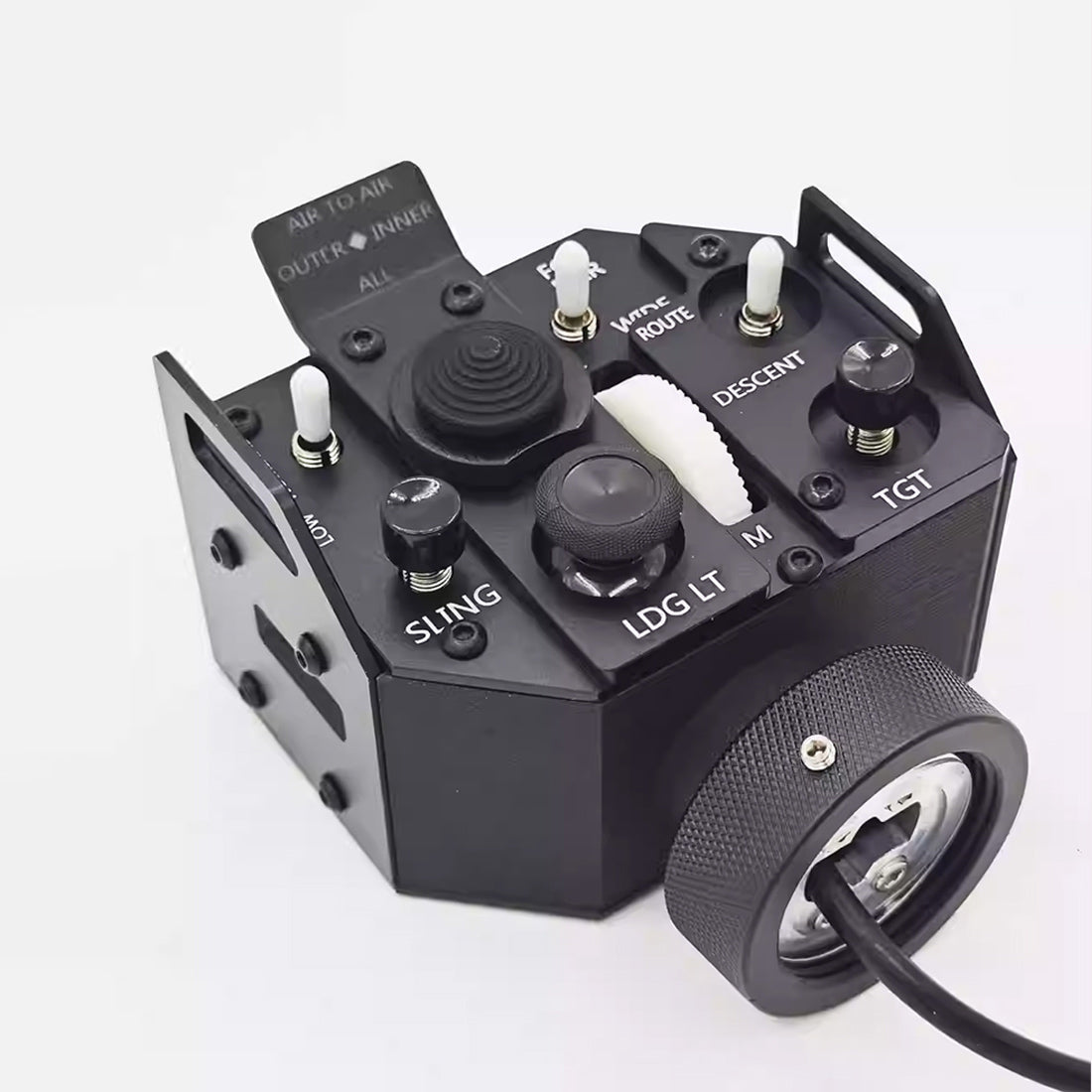 Simulation KA50 Helicopter Force-Feedback Collective-Grip