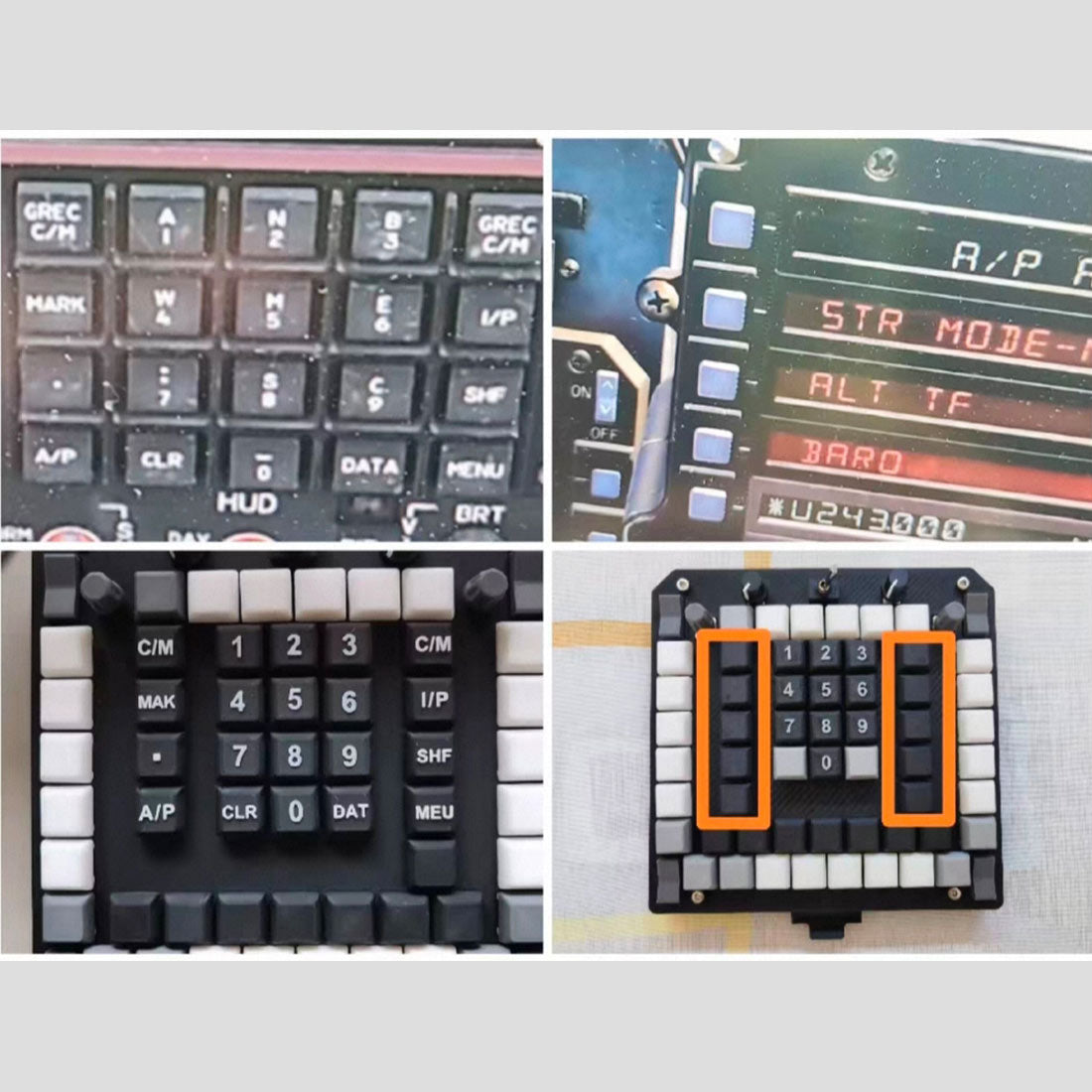 Universal MFD/MPD Control Panel for DCS